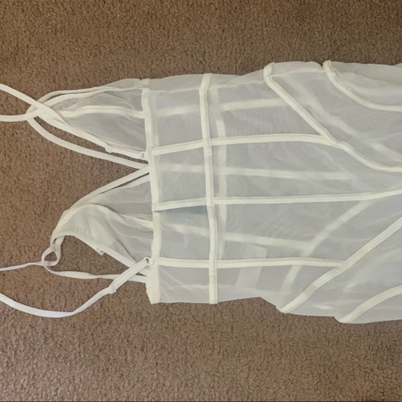 See through mesh jumpsuit - Picture 2 of 3